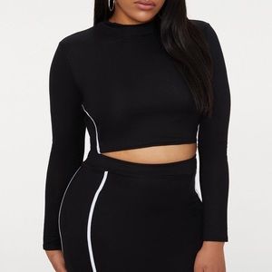 Pretty Little Thing Crop Co-Ord Top